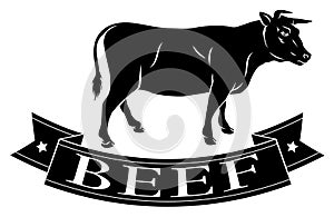 Beef food icon