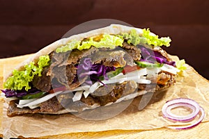 Beef Kebab in a bun