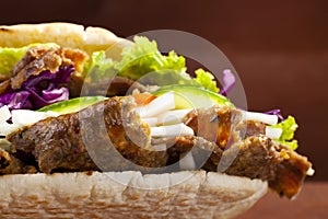 Beef Kebab in a bun