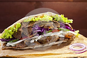 Beef Kebab in a bun