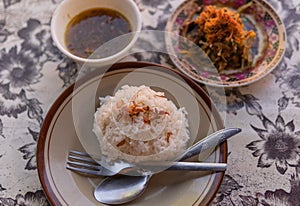 Beef Lawar, A traditional Balinese Dish