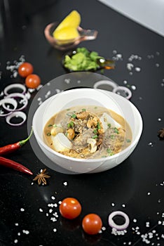 Beef massaman curry, thai cuisine