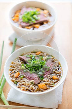 Beef noodle meal