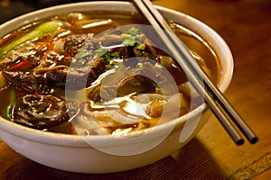 Beef noodle soup