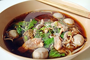 Beef noodle soup