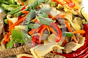 Beef Noodle Stirfry photo