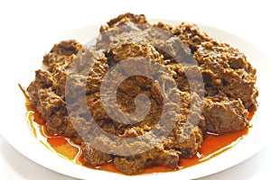 Beef Rendang: Indonesian food