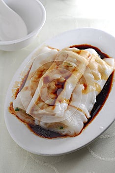 Beef rice roll