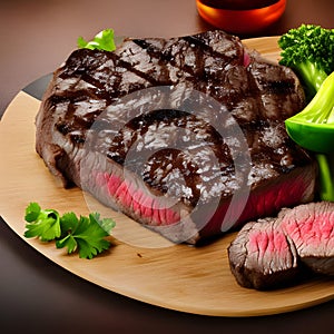 Beef stake with vegetables