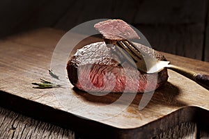 Beef steak photo