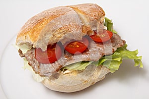 Beef steak sandwich