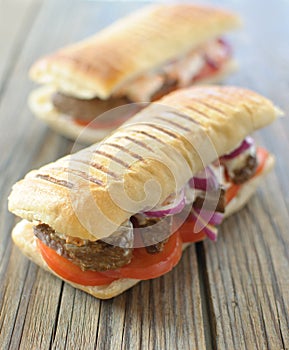 Beef steak sandwich