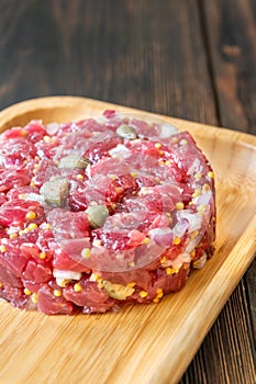 Beef steak tartare