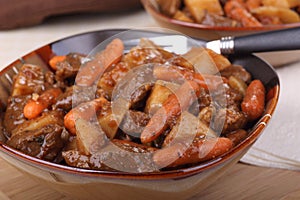 Beef Stew Closeup
