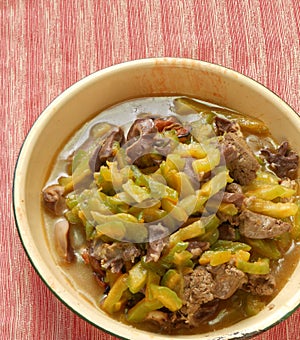 Beef stir fry