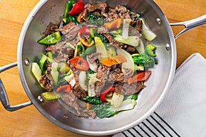 Beef Stir Fry from above photo