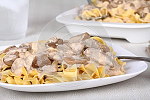 Beef Stroganoff