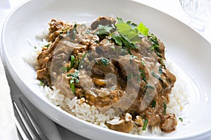 Beef Stroganoff photo