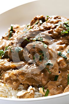 Beef Stroganoff