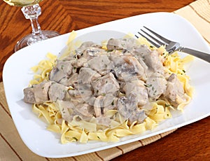 Beef Stroganoff