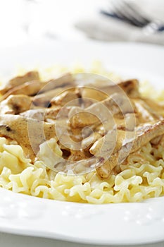 Beef Stroganoff