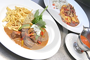 Beef Stroganoff or Beef-Stroganov