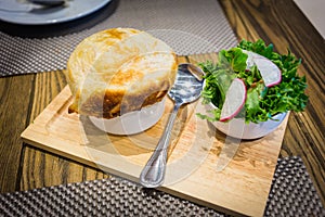 Beef Stroganoff Pot Pie