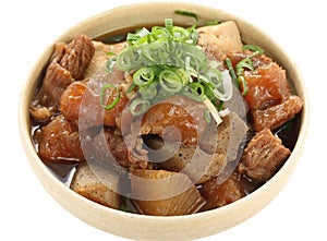 Beef tendon stew , japanese food photo