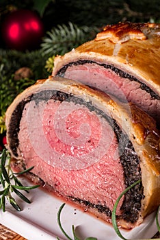 Beef Wellington as Advent creation