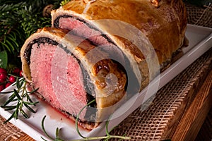 Beef Wellington as Advent creation