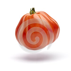 A beefsteak light tomato