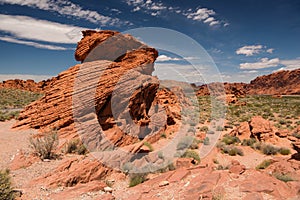 Beehive rock in Valley of Fire State Park