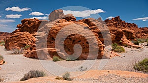 Beehive Rocks in Valley of Fire State Park