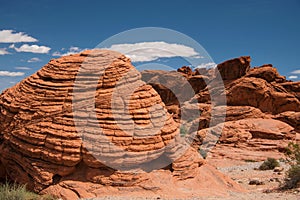 Beehive rocks in Valley of Fire State Park