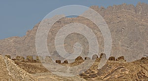 Beehive tombs at Al Ayn in Sultanate of Oman photo