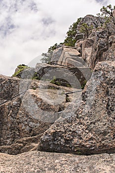 Beehive Trail Iron Rungs