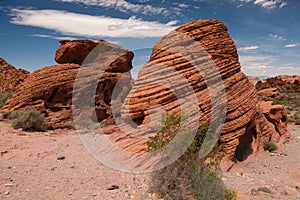 Beehives in the Valley of Fire, Nevada