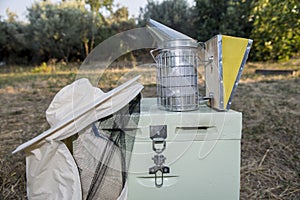 Beekeeping equipment photo