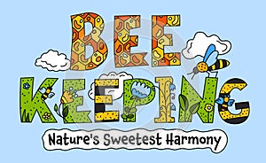 Beekeeping practices. Be bee friendly and kind. International event.