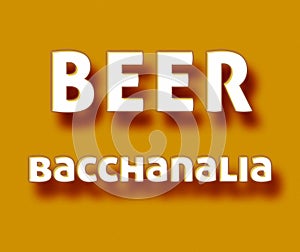 Beer Bacchanalia