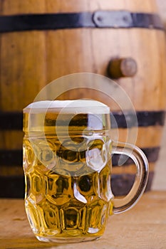 beer barrel.