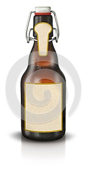 Beer Bottle with blank label