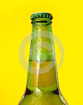 Beer bottle detail