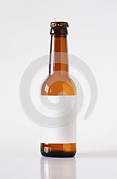 Beer Bottle Mock-Up - Blank Label