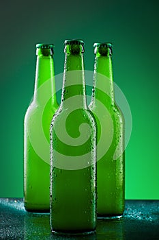 Beer bottles