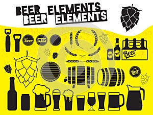 Beer design elements