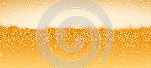 Beer Foam Background Lager Light Bitter