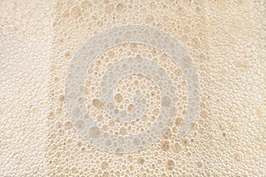Beer foam texture