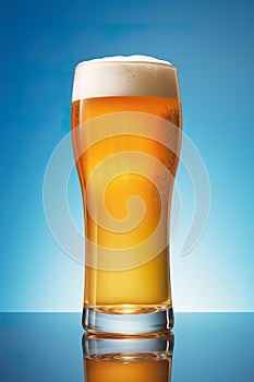 Beer Glass Cheers: Crafted Brew Elation