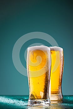 Beer glasses